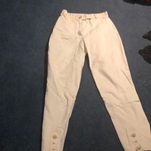 White pants